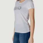 T-shirt Liu-Jo ECS MODA M/C Bianco - Foto 4