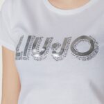 T-shirt Liu-Jo ECS MODA M/C Bianco - Foto 5