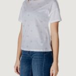 T-shirt Liu-Jo ECS MODA M/C Bianco - Foto 4