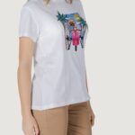 T-shirt Liu-Jo ECS MODA M/C Bianco - Foto 5