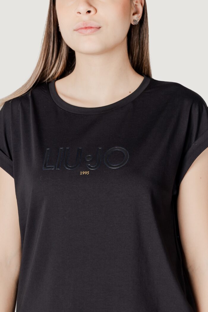 T-shirt Liu-jo ECS BASICA S/M Nero