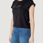 T-shirt Liu-Jo ECS BASICA S/M Nero - Foto 4