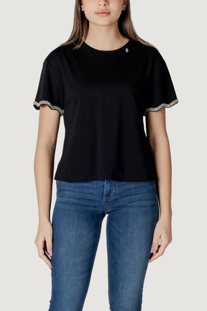 T-shirt Liu-jo ECS MODA M/C Nero – WA5182JS904