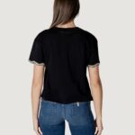 T-shirt Liu-Jo ECS MODA M/C Nero - Foto 4