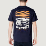 T-shirt Napapijri S-VIGNONI BACK SS Blu marine - Foto 4