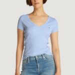 T-shirt Tommy Hilfiger Jeans TJW ESSENTIAL Celeste - Foto 2