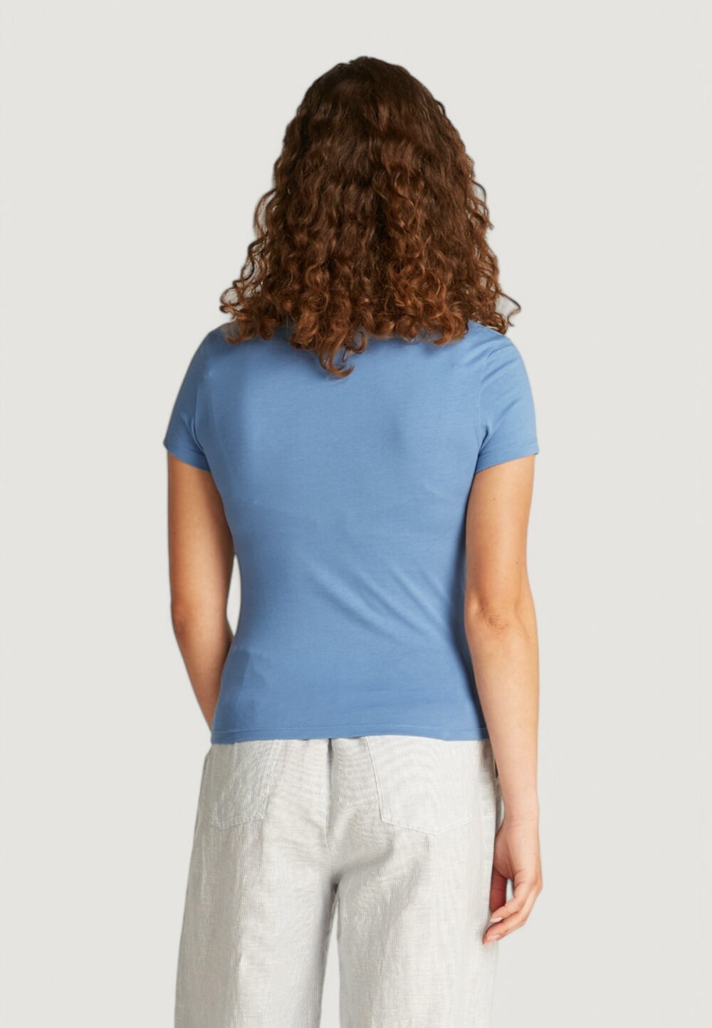 T-shirt Tommy Hilfiger Jeans TJW TONAL LINEA Indigo - Foto 3