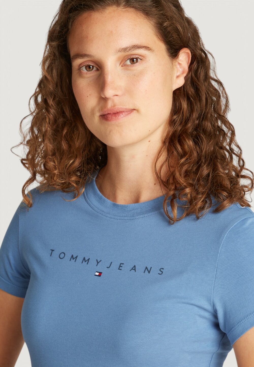 T-shirt Tommy Hilfiger Jeans TJW TONAL LINEA Indigo - Foto 2