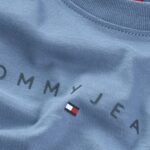 T-shirt Tommy Hilfiger Jeans TJW TONAL LINEA Indigo - Foto 5