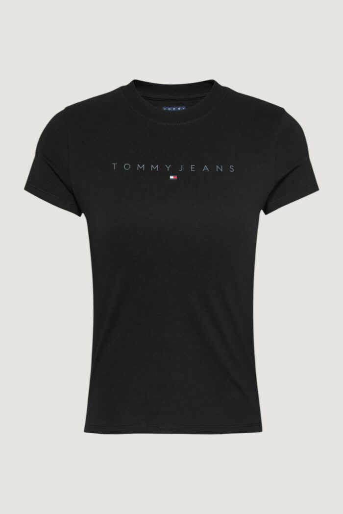 T-shirt Tommy Hilfiger TJW TONAL LINEA Nero