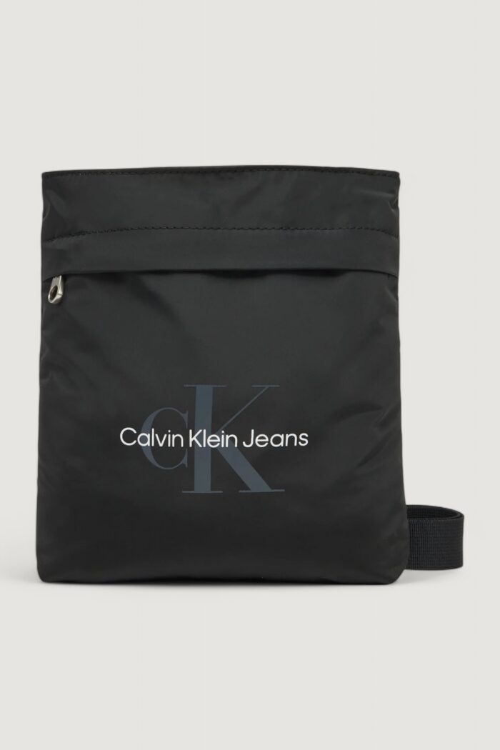 Tracolla Calvin Klein SPORT ESSENTIALS FLATPACK 18 Nero