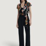 Tutina Desigual JUMPSUIT_PAISLEY_LACROIX Nero - Foto 1