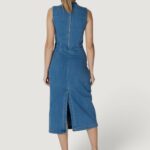 Vestito lungo Vila Clothes Viwinona S/L Midi Mbd/Bfs Denim - Foto 3