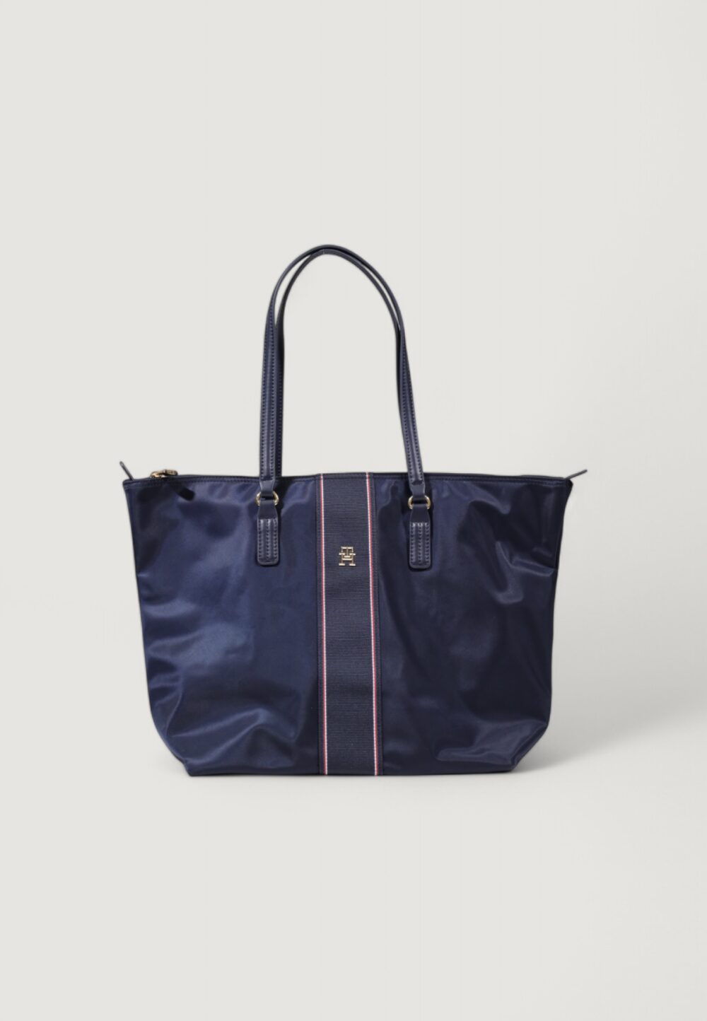 Borsa Tommy Hilfiger POPPY TOTE CORP Blu - Foto 1