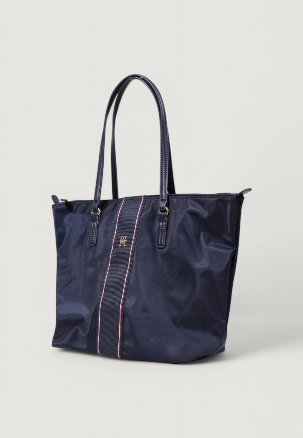 Borsa Tommy Hilfiger POPPY TOTE CORP Blu - Foto 2