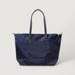 Borsa Tommy Hilfiger POPPY TOTE CORP Blu - Foto 3