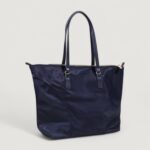 Borsa Tommy Hilfiger POPPY TOTE CORP Blu - Foto 4