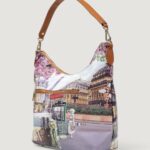 Borsa Y Not? HOBO Beige scuro - Foto 4