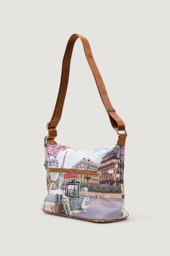 Borsa Y Not? HOBO EASY LARGE Beige scuro