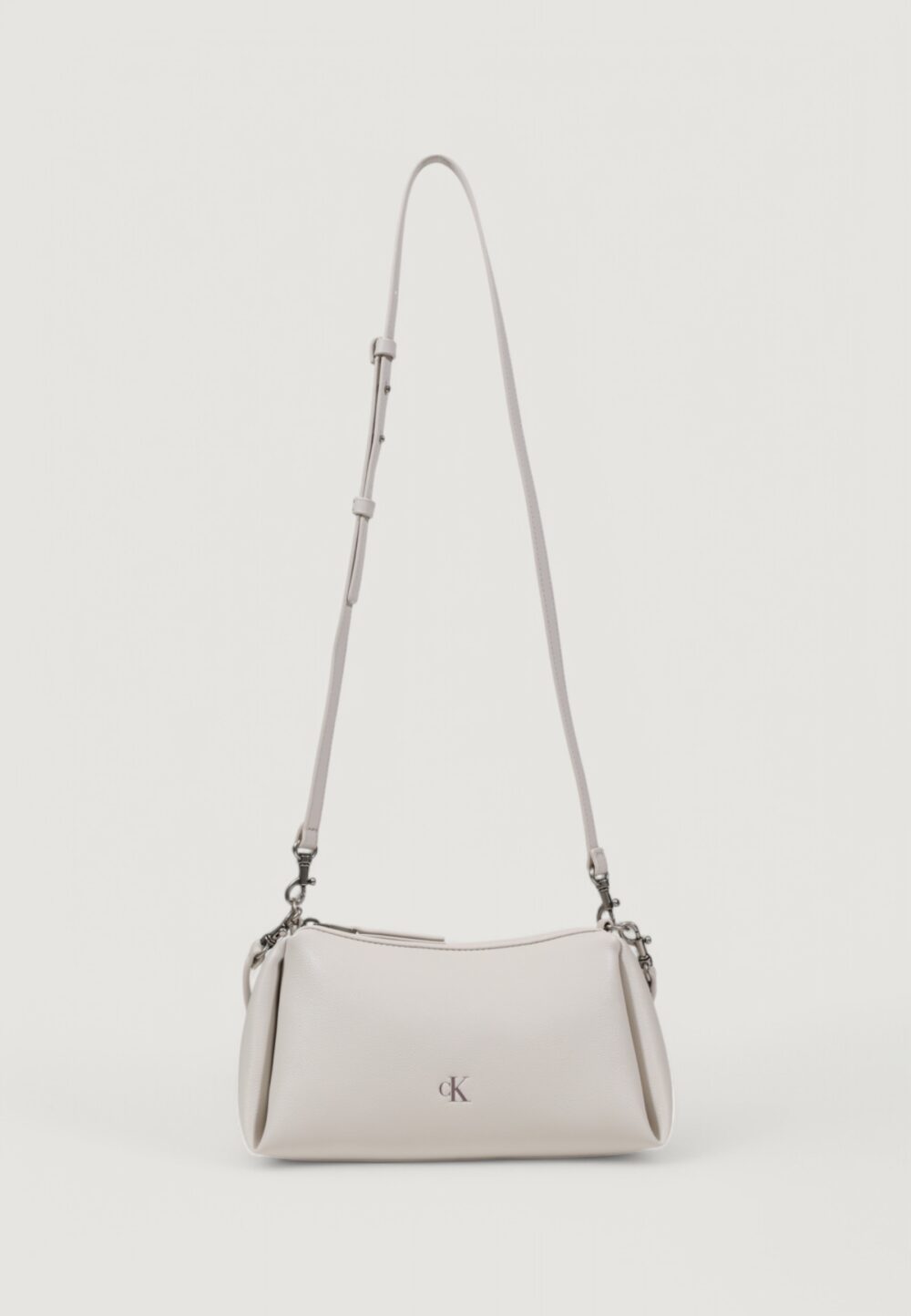 Borsa Calvin Klein DROP SMALL SHOULDER Panna - Foto 1