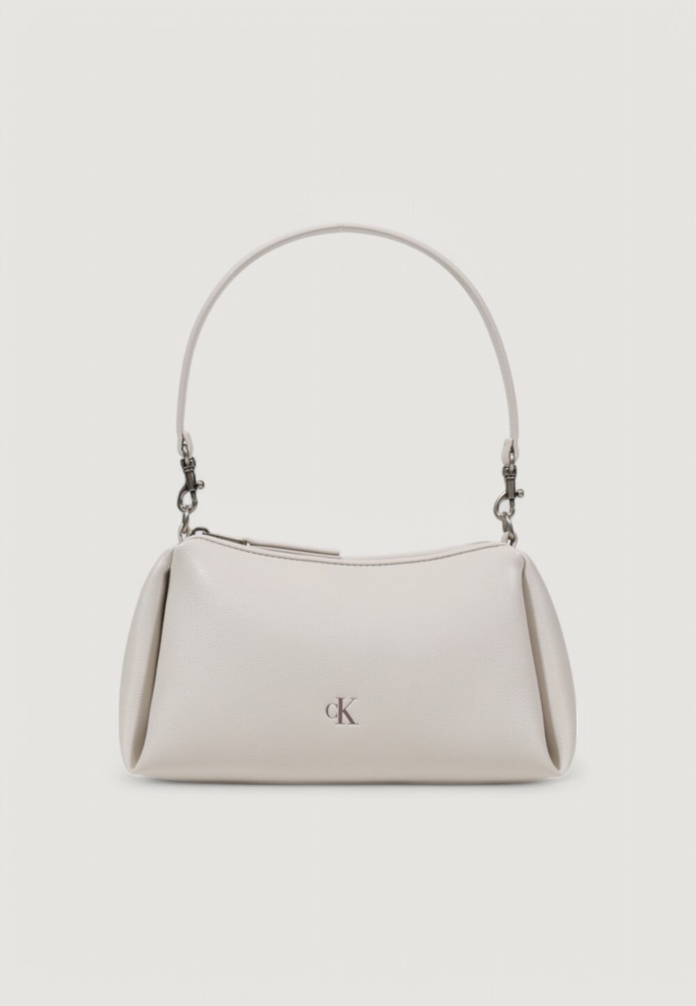 Borsa Calvin Klein DROP SMALL SHOULDER Panna - Foto 2