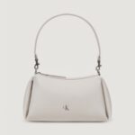 Borsa Calvin Klein DROP SMALL SHOULDER Panna - Foto 2