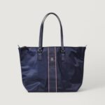 Borsa Tommy Hilfiger POPPY SMALL TOTE CORP Blu - Foto 2