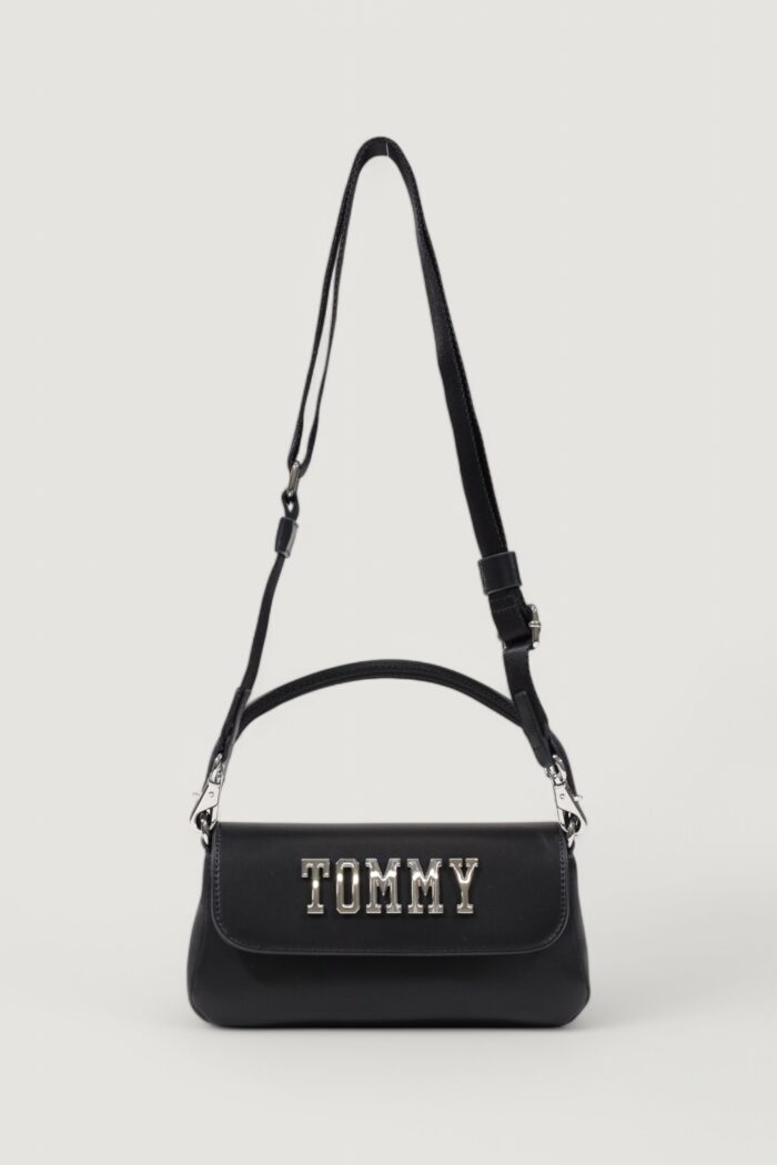 Borsa Tommy Hilfiger TJW EVERYWHERE FLAP CROSSOVER Nero