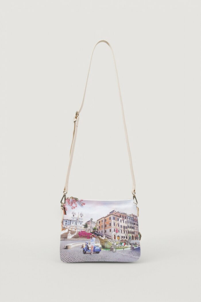 Borsa Y Not? SHOULDER 2 COMPARTMENT Avorio