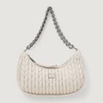 Borsa Tommy Hilfiger Jeans TJW ICONIC SHOULDER QUILTED Beige - Foto 1