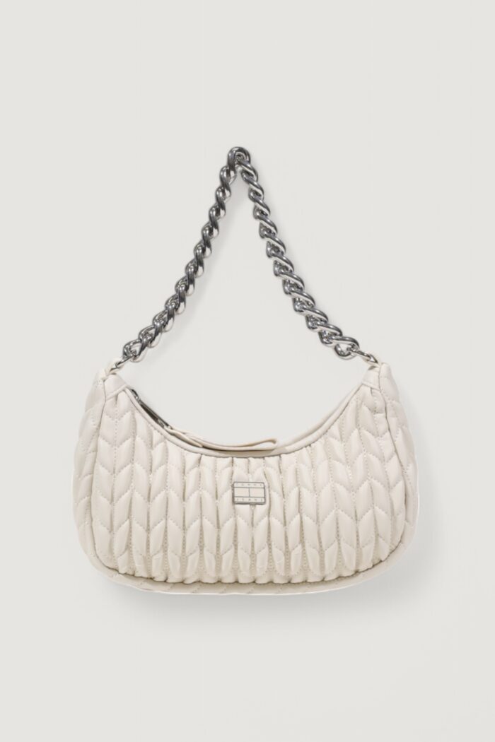 Borsa Tommy Hilfiger TJW ICONIC SHOULDER QUILTED Beige