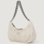 Borsa Tommy Hilfiger Jeans TJW ICONIC SHOULDER QUILTED Beige - Foto 2