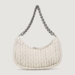 Borsa Tommy Hilfiger Jeans TJW ICONIC SHOULDER QUILTED Beige - Foto 3