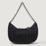 Borsa Tommy Hilfiger Jeans TJW ICONIC SHOULDER QUILTED Nero - Foto 3