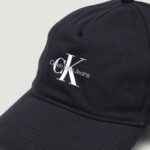 Cappello con visiera Calvin Klein Jeans MONOLOGO PRINTED BASEBALL Nero - Foto 2