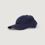 Cappello con visiera Tommy Hilfiger TH FLAG SOFT 6 PANEL CAP Blu - Foto 3