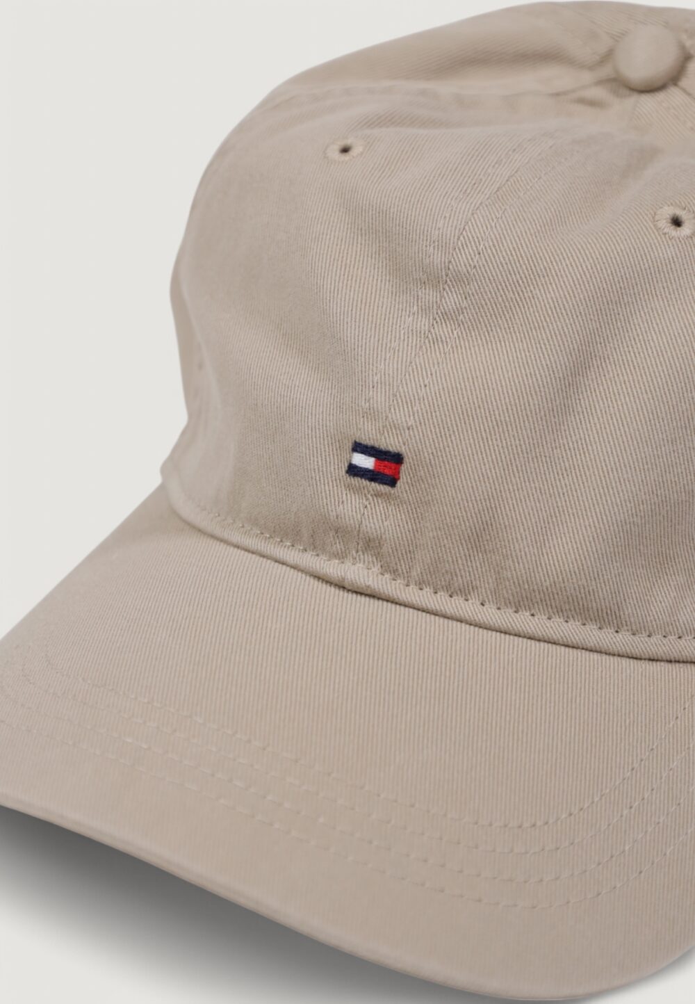 Cappello con visiera Tommy Hilfiger TH FLAG SOFT 6 PANEL CAP Terra - Fango - Foto 2