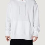 Felpa con cappuccio Calvin Klein Jeans Typeface Graphic Hoodie Bianco - Foto 5