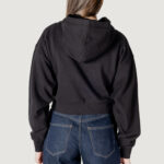 Felpa con cappuccio Calvin Klein Jeans EMBROIDERED CK ZIP T Nero - Foto 4