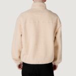 Giacchetto Calvin Klein Jeans HALF ZIP SHERPA Panna - Foto 4