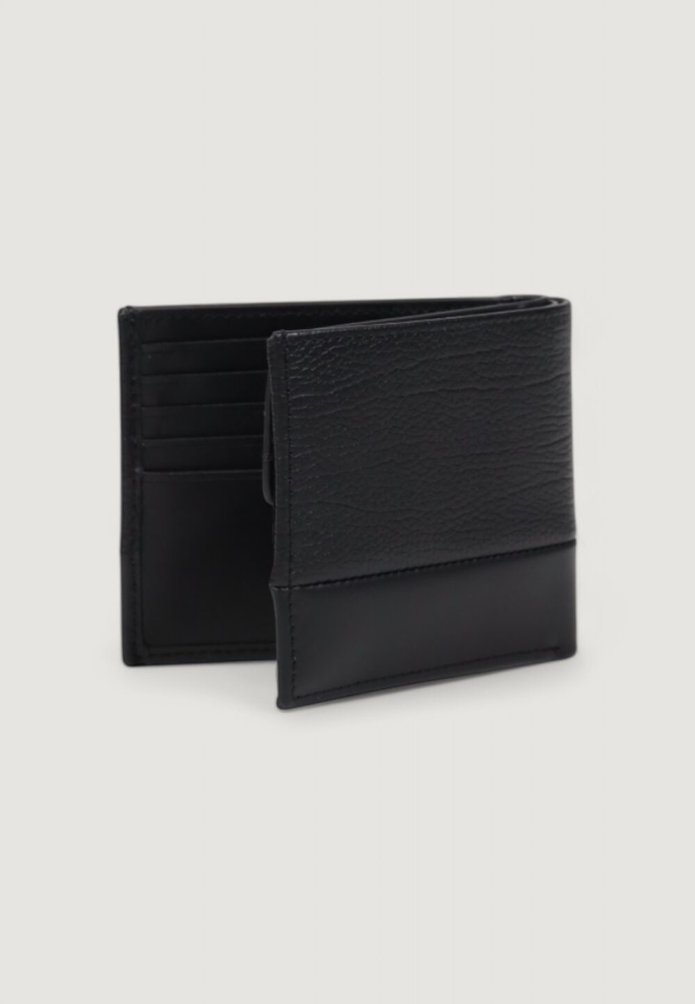 Portafoglio con portamonete Calvin Klein SUBTLE MIX BIFOLD 5CC W/COIN Nero - Foto 4