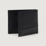 Portafoglio con portamonete Calvin Klein SUBTLE MIX BIFOLD 5CC W/COIN Nero - Foto 4