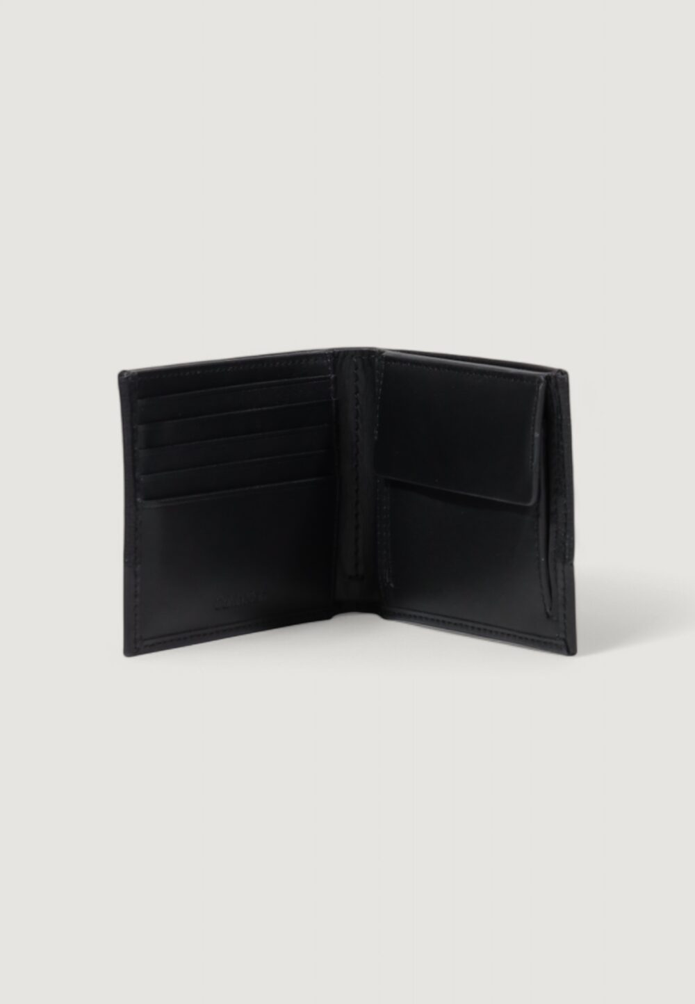 Portafoglio con portamonete Calvin Klein SUBTLE MIX BIFOLD 5CC W/COIN Nero - Foto 5