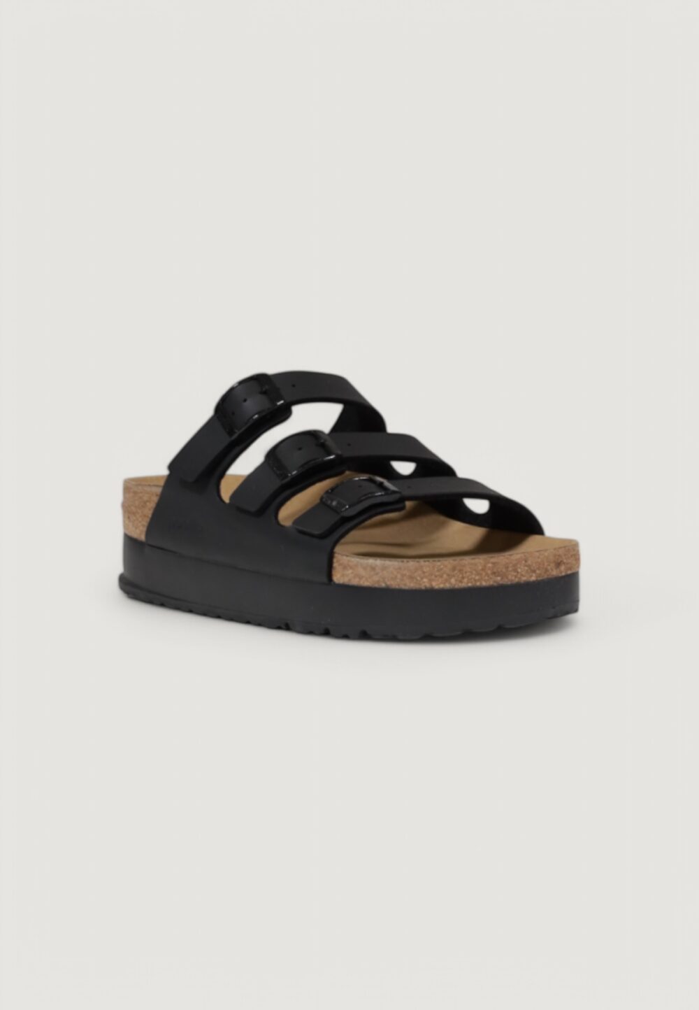 Sandali BIRKENSTOCK Florida Platf Nero - Foto 2