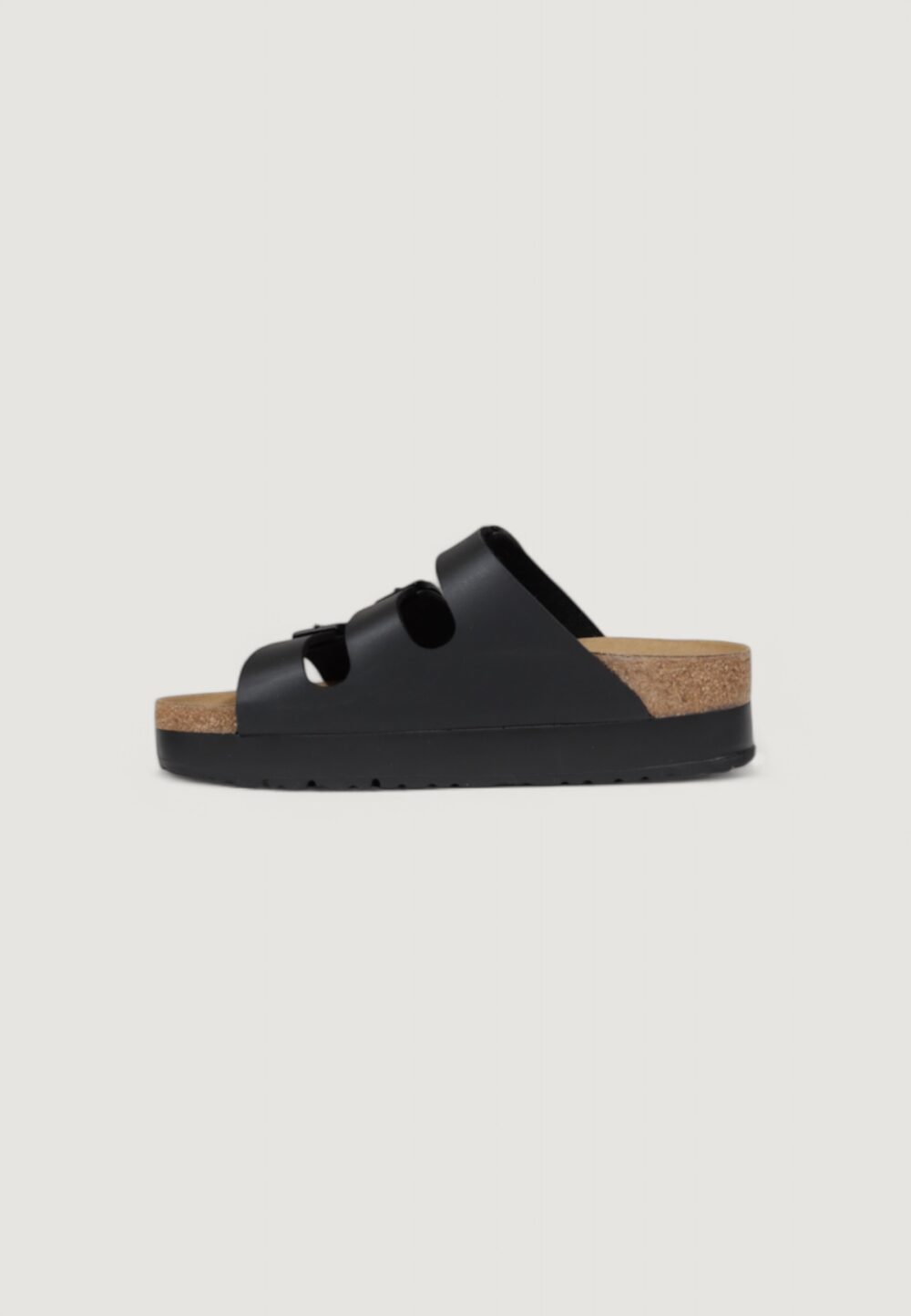 Sandali BIRKENSTOCK Florida Platf Nero - Foto 3