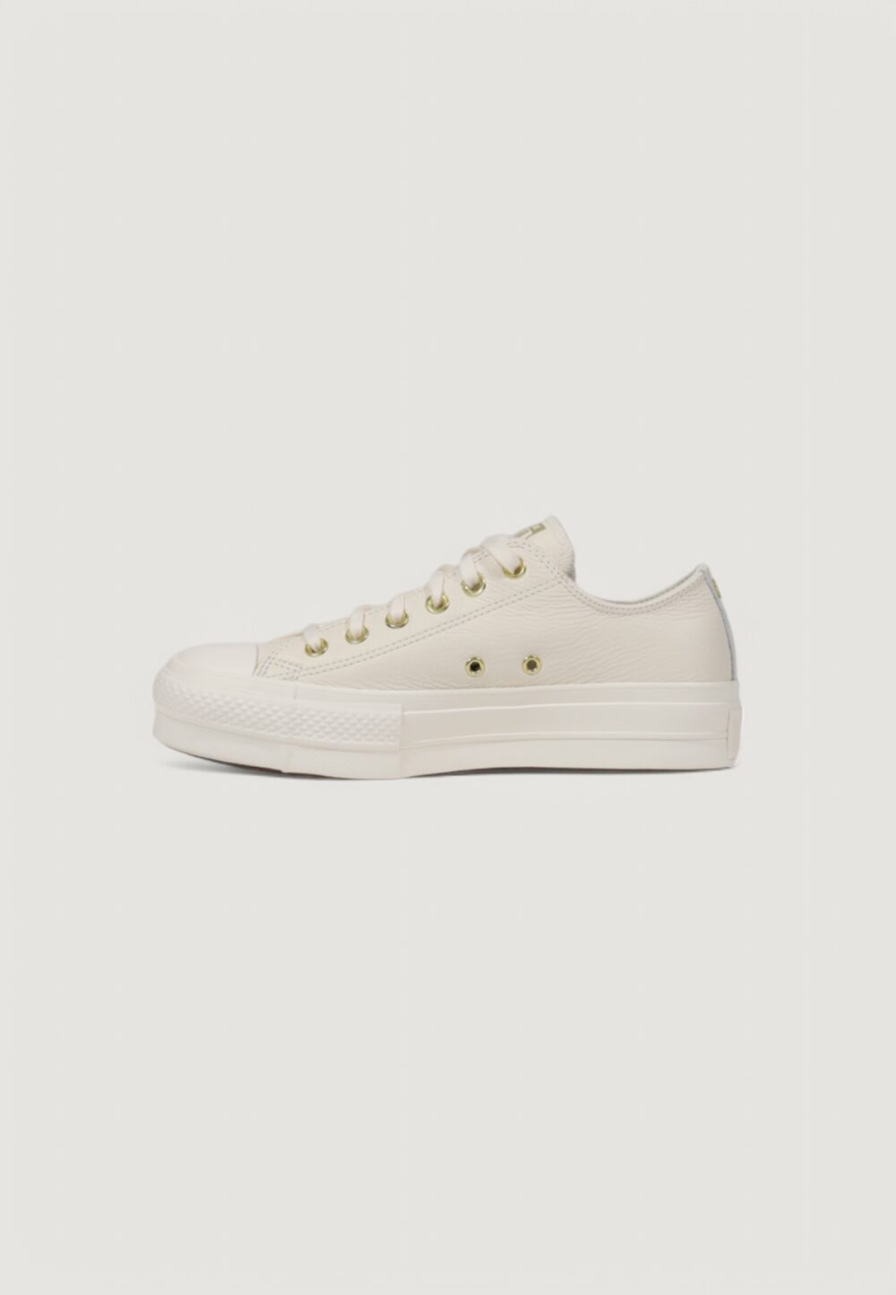 Sneakers Converse CHUCK TAYLOR ALL STAR LIFT Bianco - Oro - Foto 3