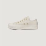 Sneakers Converse CHUCK TAYLOR ALL STAR LIFT Bianco - Oro - Foto 3