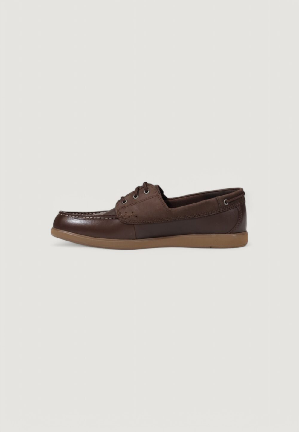 Scarpe eleganti Clarks BRATTON BOAT Marrone - Foto 3