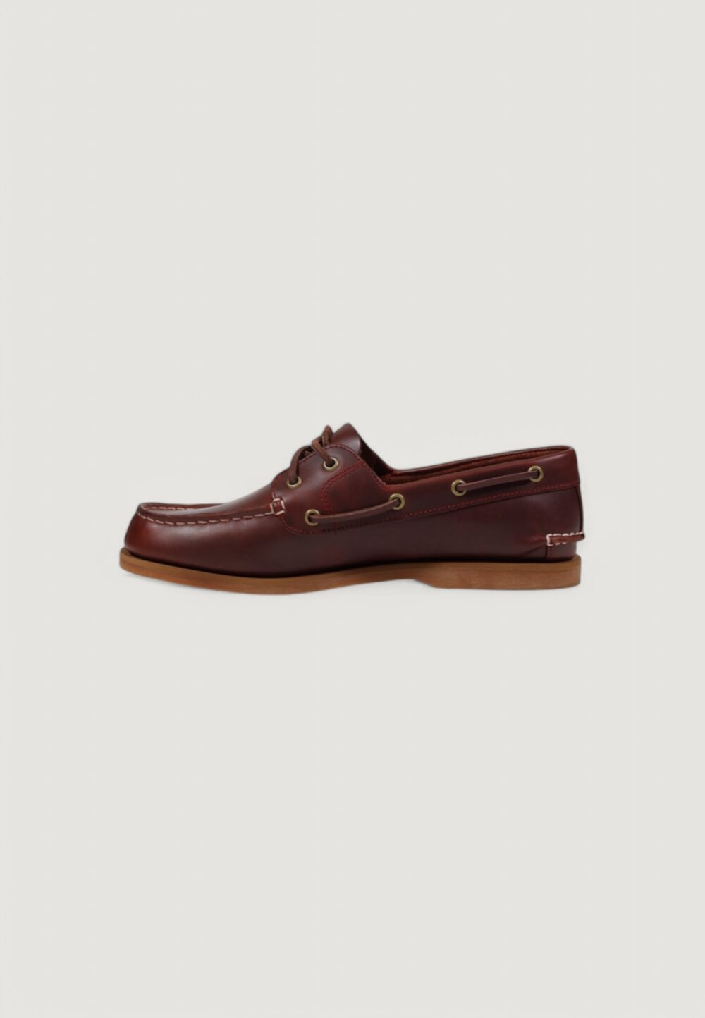 Stringate TIMBERLAND CLASSIC BOAT SHOE Bordeaux - Foto 3