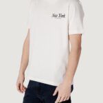 T-shirt Calvin Klein Jeans NEW YORK SCRIPT TEE Beige chiaro - Foto 3